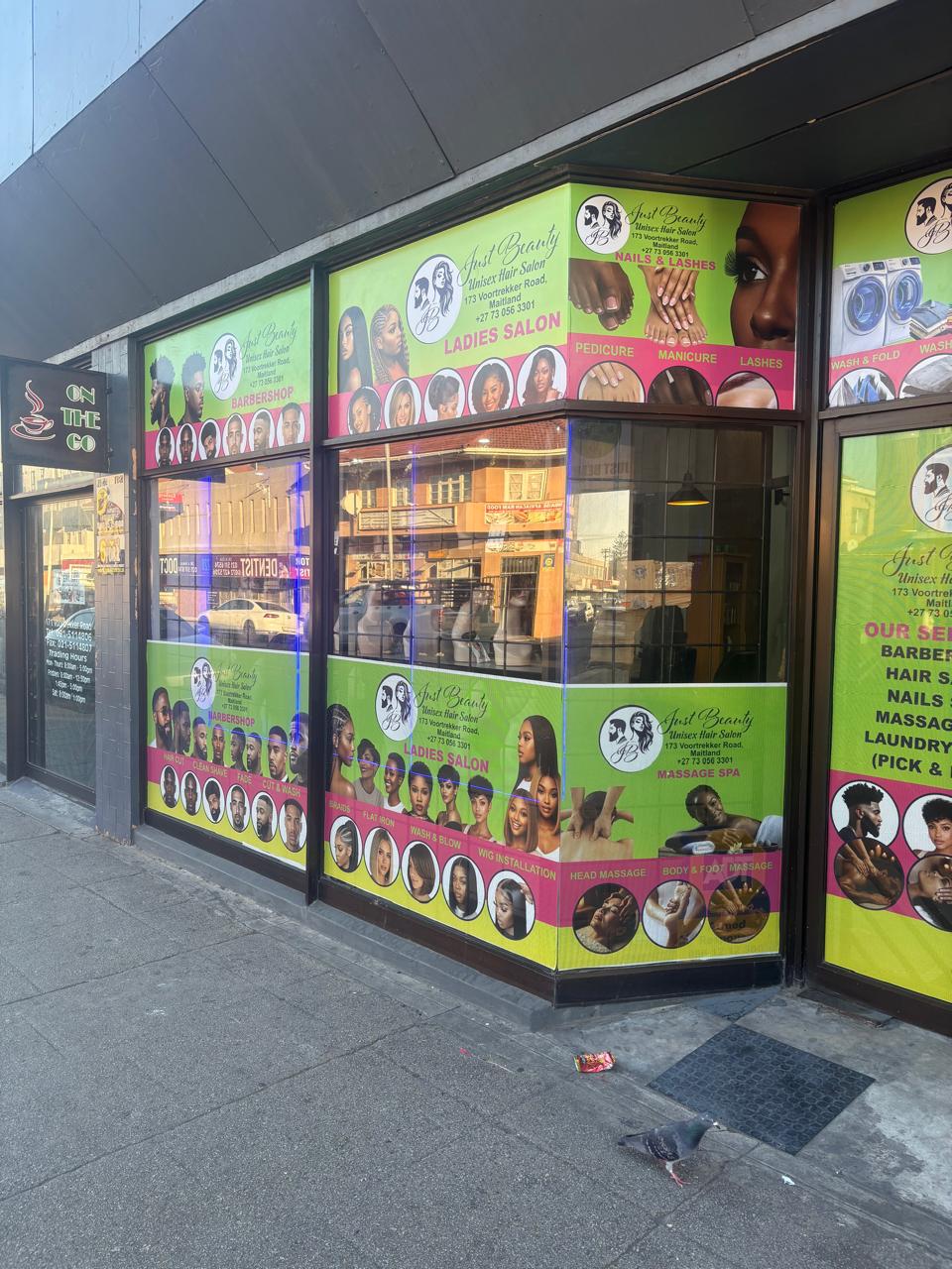 Just Beauty salon exterior
